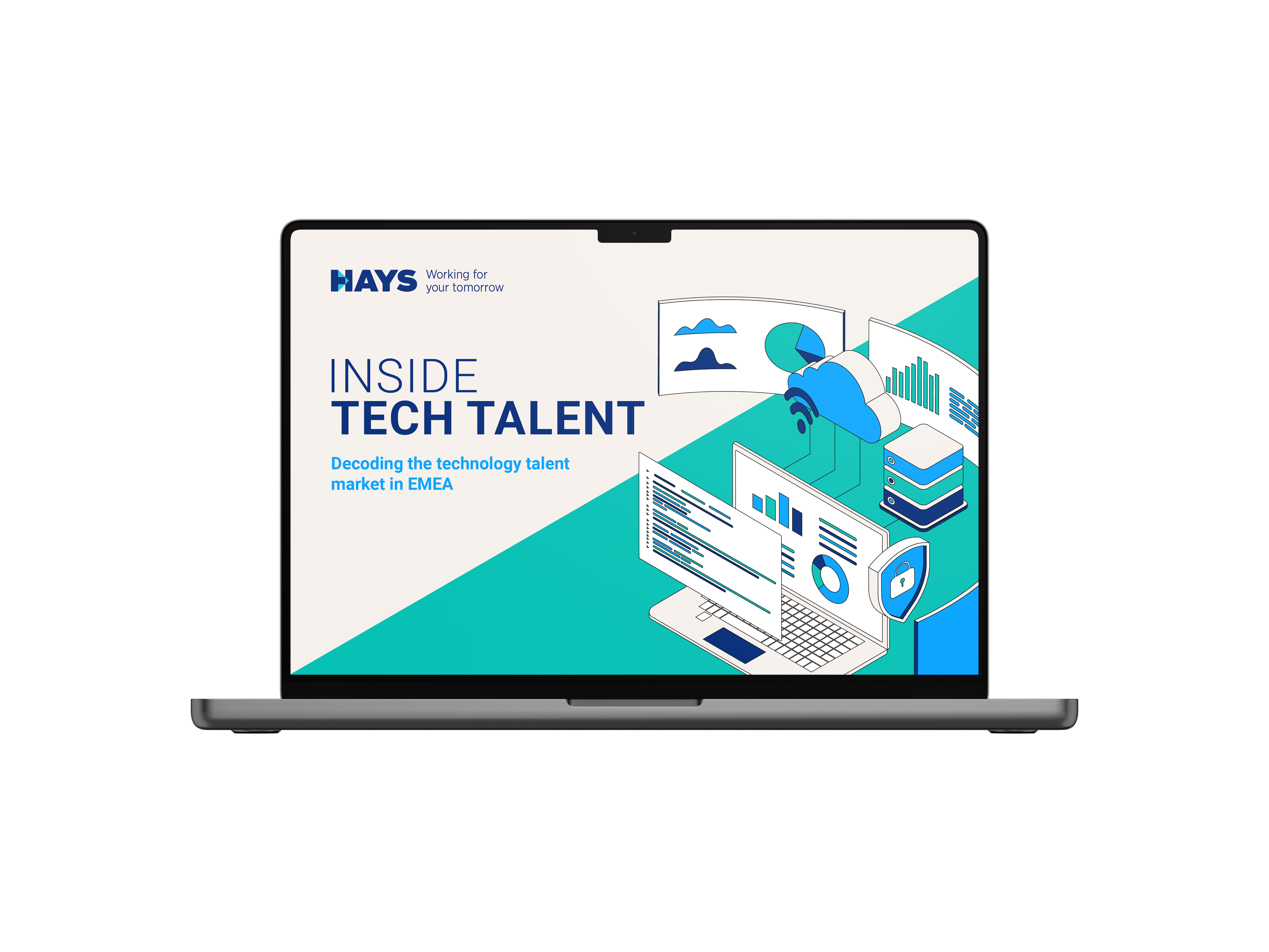 Inside Tech Talant visual on a laptop screen